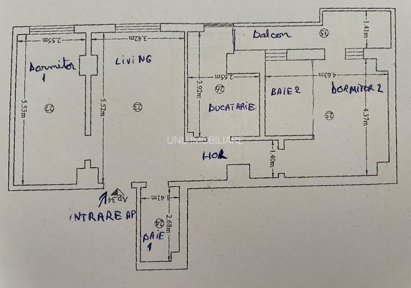 Tatarasi- Kaufland-3 Camere 74mp-bloc nou-intabulat - 4