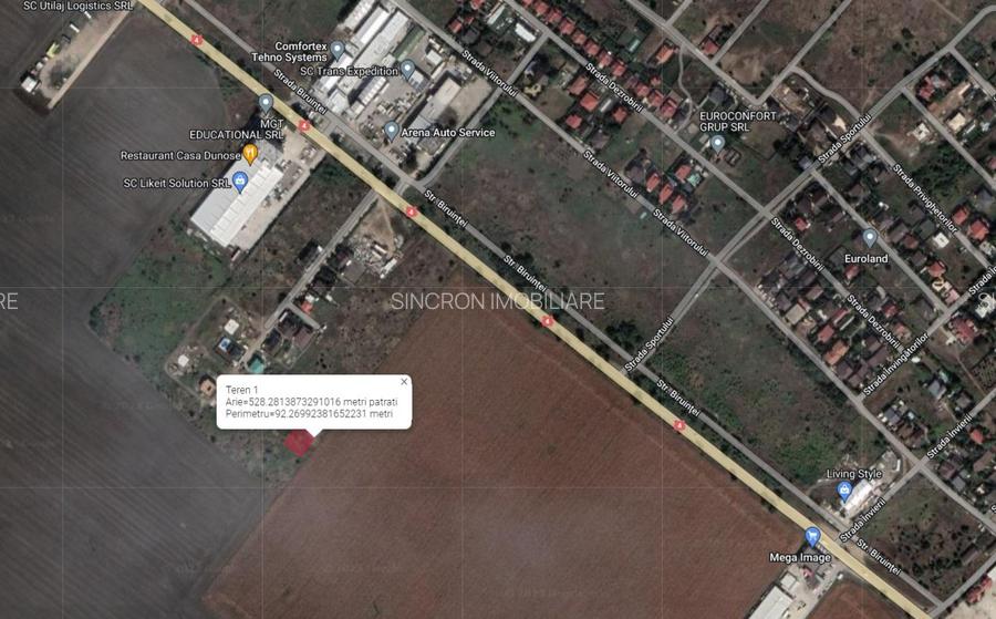 Teren 528 mp DN4 - A0 - Popești Leordeni - 3