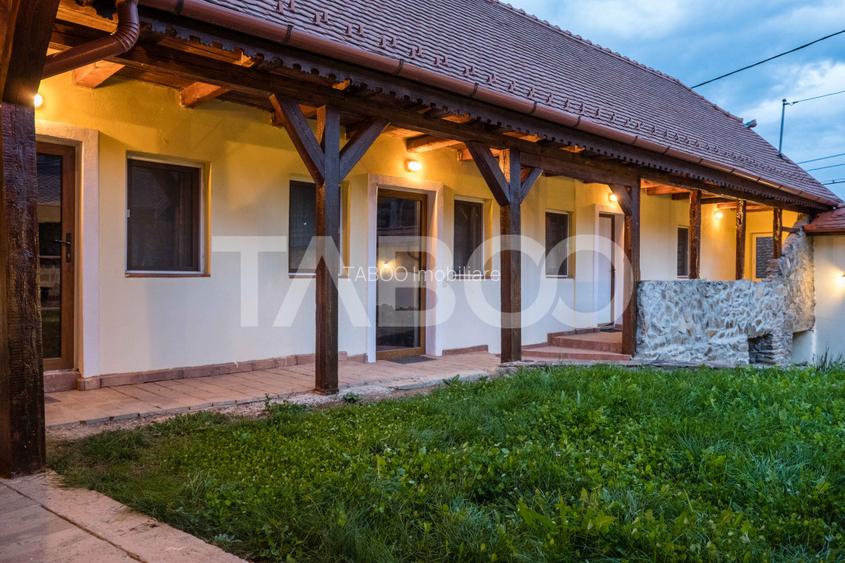 Casa de vanzare pretabila pensiune priveliste superba Fantanele Sibiu - 19