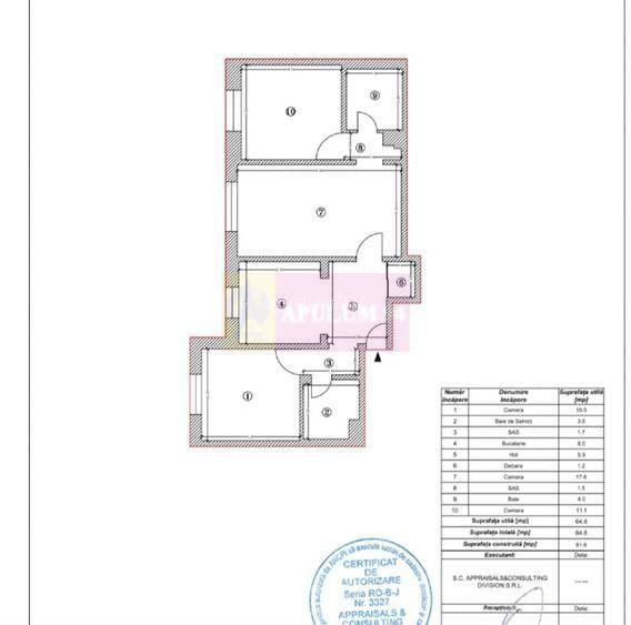 Apartament 3 camere zona Sun Plazza - 4