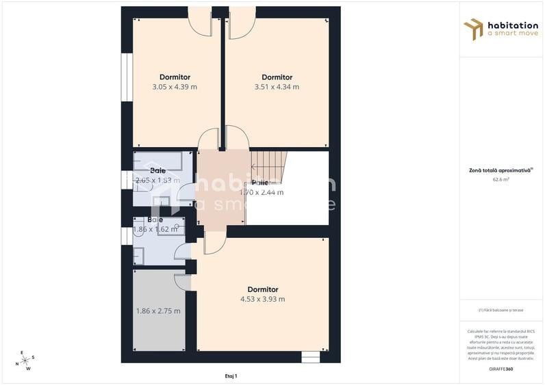 Tur virtual| Duplex 5 camere| spațios| în  Dumbrăvița | 0% Comision| - 35