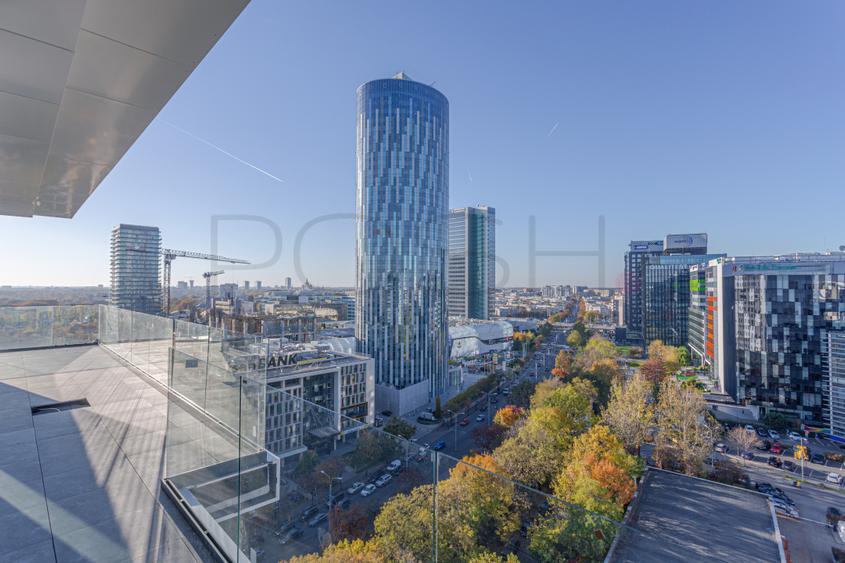 4 camere 215 mp, tavan 3,4 m, One Floreasca Towers