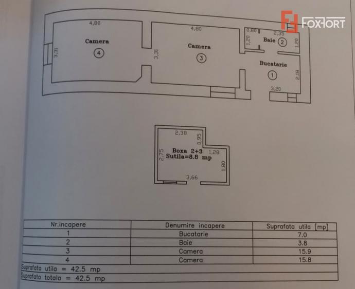 Apartament 2 camere, renovat complet, curte comuna - Timocului Saguna