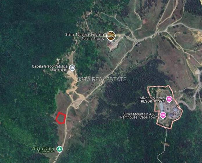 Teren intravilan Poiana Mica, 2763 mp, PUZ constructie casa P+4E+M - 2