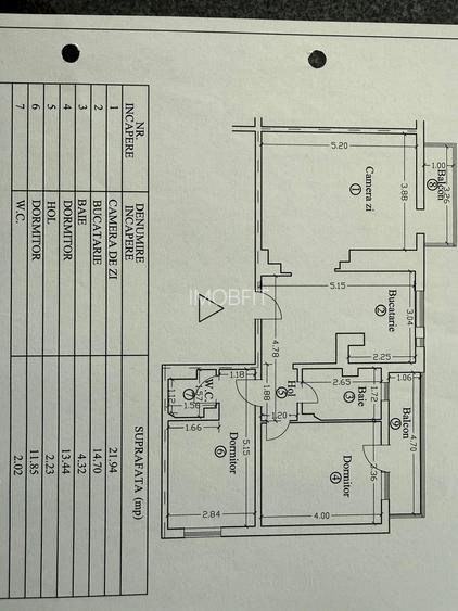 Apartament 3 camere ultracentral Elena Doamna complet mobilat si utilat - 15