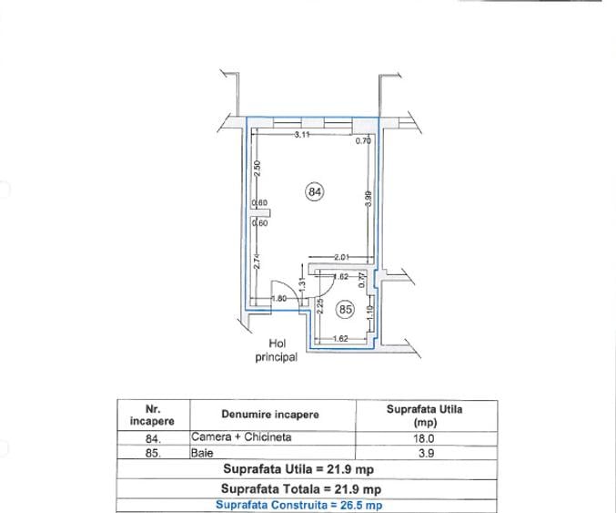 Studio in complex cu piscina privata - 8