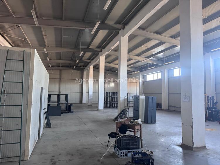 🏭 Hală + Clădire Birouri|2000mp teren | Acces TIR | Zonă Logistică Est Craiova - 7