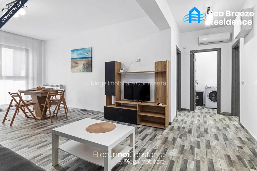 ✅Apartament mobilat | 52m² utili + terasă 10m² | Sea Breeze, Mamaia Nord - 2