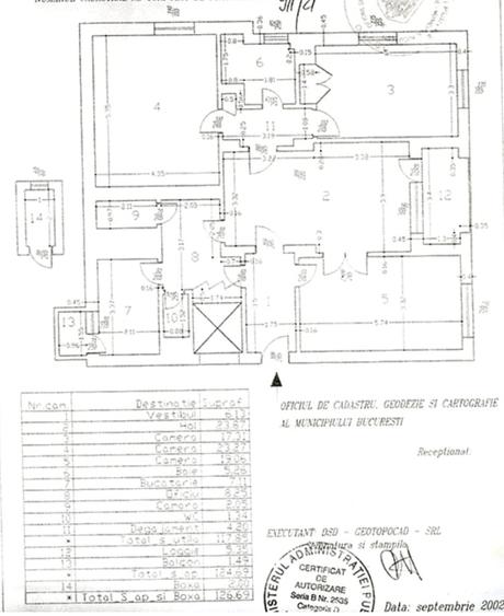 Piata Romana, Magheru 4 camere - 1