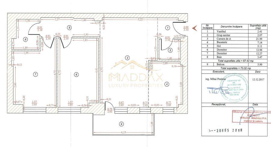 Apartament 3 camere | PREMIUM | 2 locuri parcare + spatiu tehnic*** - 15