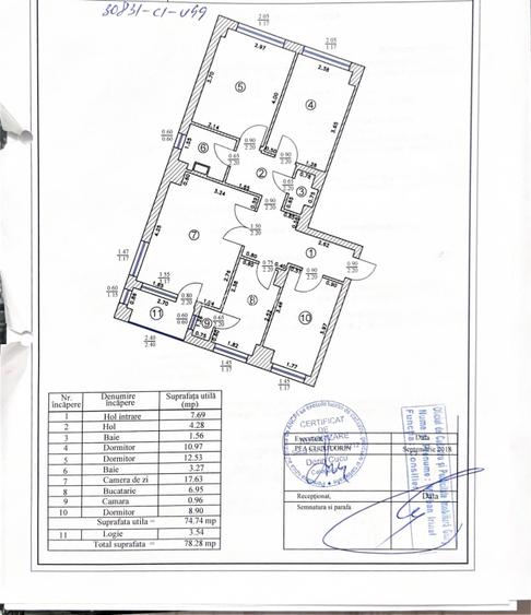 Apartament 4 camere decomandat | Zonă Centrală | T120 – reper emblematic - 20