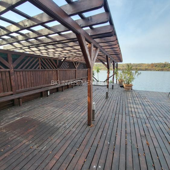 Vila lac snagov in cea mai buna portiune a lacului, ponton, garaj barca, piscina - 37