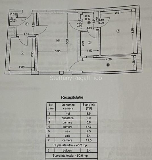 Apartament 2 camere de vanzare Gorjului - 8