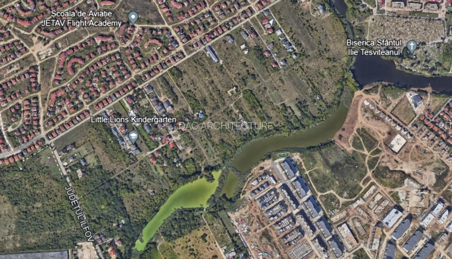 Teren intravilan 15.000 m²  Str. Campul Pipera - Voluntari - 2