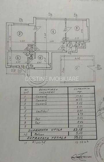 Tineretului | 3 camere | et 2 | 58mp + boxa + curte comuna | 125.000 euro - 11