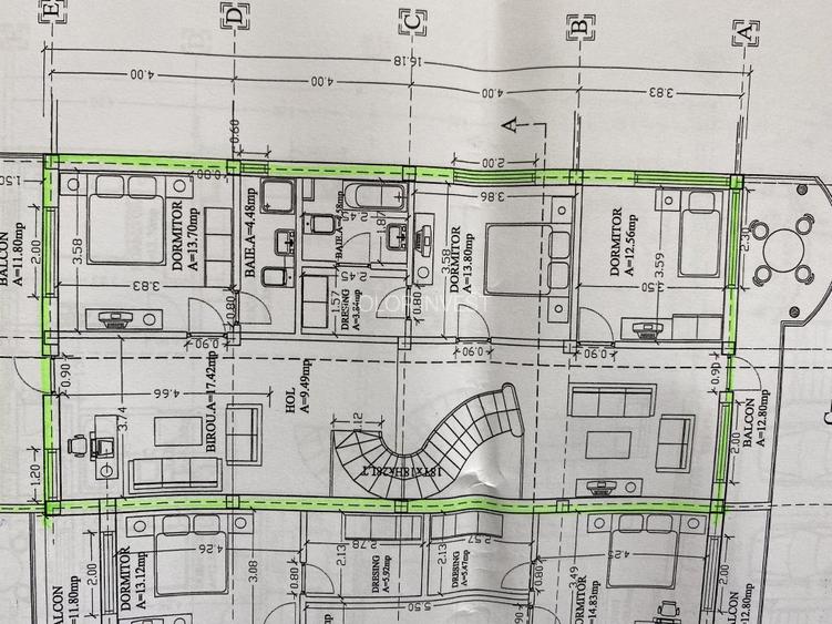 Afumati, Vila 8 camere P+2E - 1