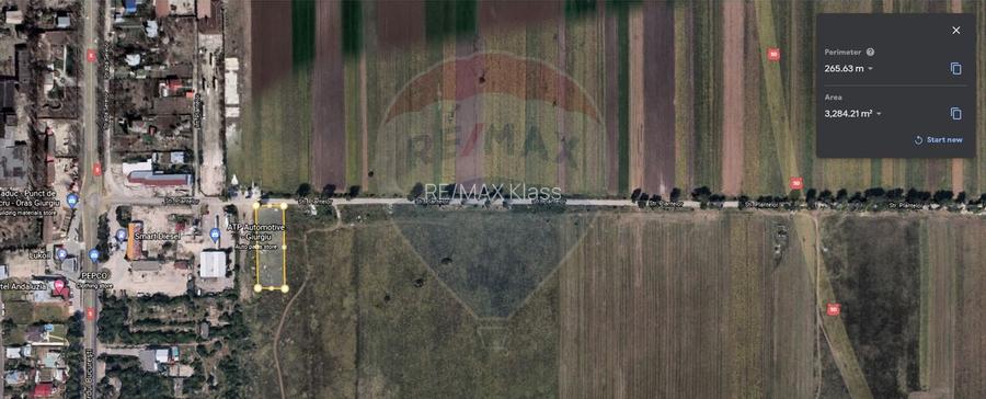 De Vanzare Teren Industrial/Comercial Giurgiu | Soseaua Bucuresti, DN5 - 2