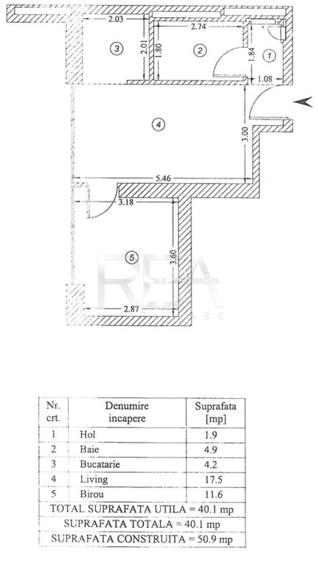 Apartament 2 camere, Pipera - 13