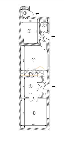 Imobil format din 2 corpuri individuale,un singur proprietar, zona Iancului - 2