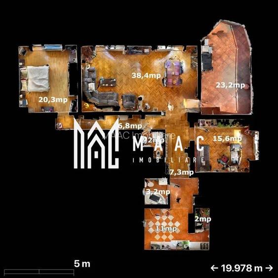 Apartament 3 camere | Etaj 2 | Terasa | 132MP | Trei Stejari - 2