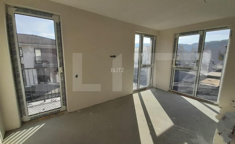 Casa tip duplex 120 mp, predare semi-finisat, Chinteni - 8