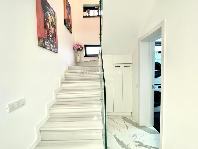 Vila lux 160 mp, mobilata si utilata(garaj ) - 11