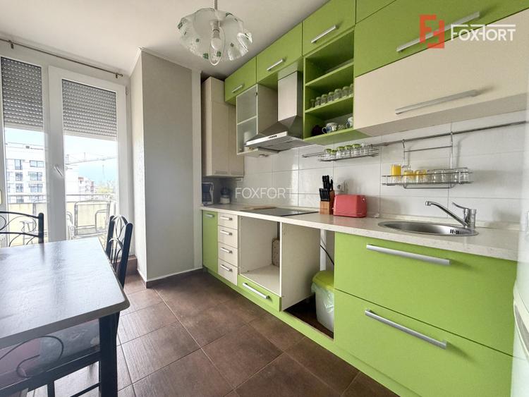 Apartament cu 2 camere mobilat si balcon generos - zona Aradului - 5