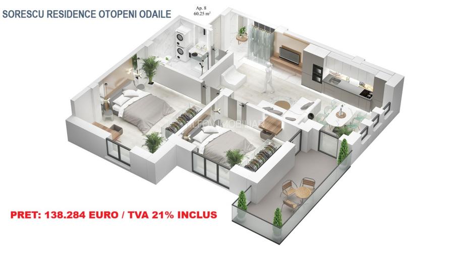 Apartamente cu 3 camere cu terasa, lift, langa parc 1 Mai - 2