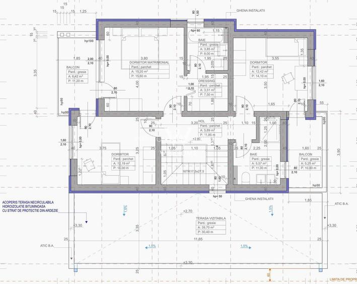 Casa MODERNA cu Garaj si teren 550mp - 1