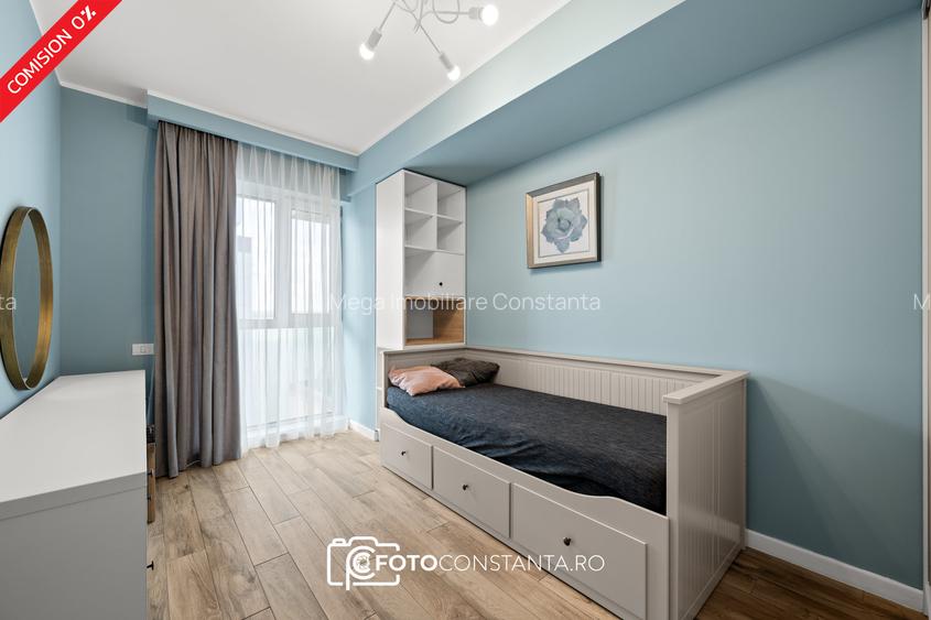 ✅Vedere lac : apartament mobilat cu 3 camere și 2 băi | Butoaie Mamaia - 15