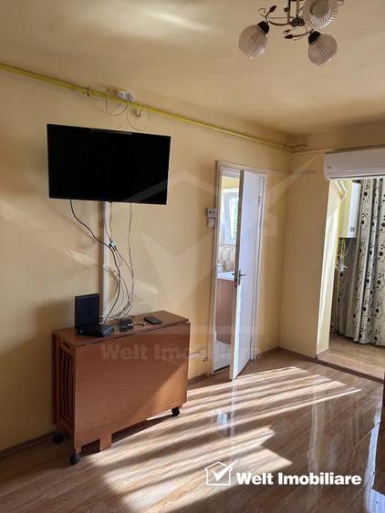 Garsoniera cu balcon, centrala proprie, mobilata, utilata, Marasti
