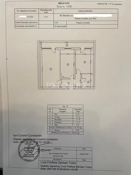 2 camere modern,spațios – 64 mp | Mobilat-Utilat |Metrou- Berceni - 12