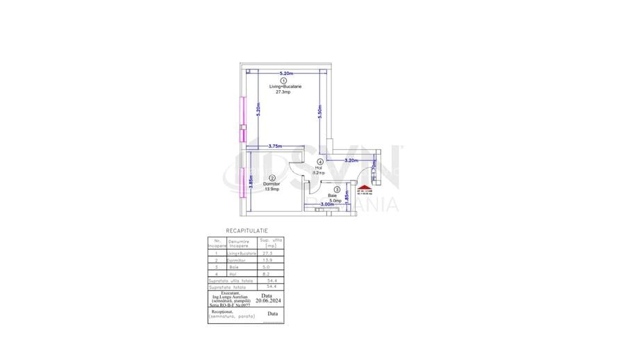 REA1026725 Apartament de 2 camere OMV Pipera Complex - 10