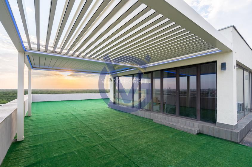 Privind in zare deasupra tuturor - PENTHOUSE unic cu terasa 191 mp - COMISION 0% - 53