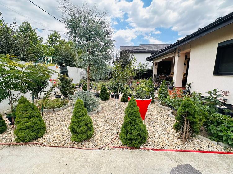 Parter cu structură pentru etaj, curte amenajată și organizare impeca - 12