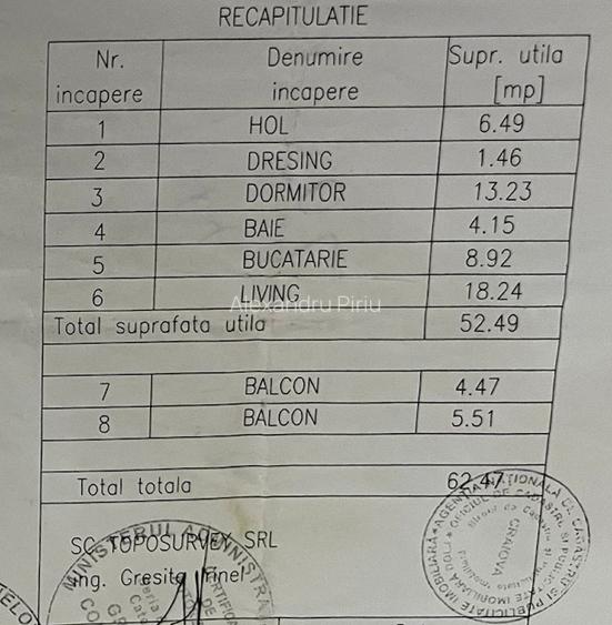 Închiriez apartament 2 camere + debara, 2 balcoane – zona 1 Mai / Ciuperca - 16