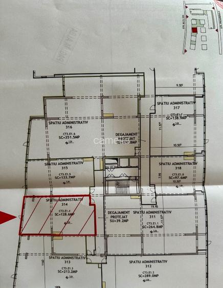 One Cotroceni Park CT3 et1 spatiu birouri/comercial - 7