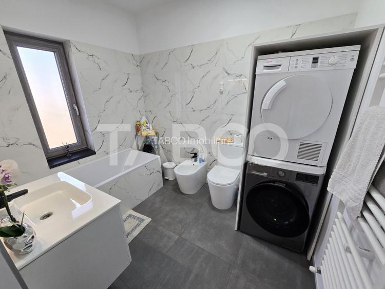 Casa moderna de vanzare mobilata 147 mpu teren 234 mp Selimbar Sibiu - 6