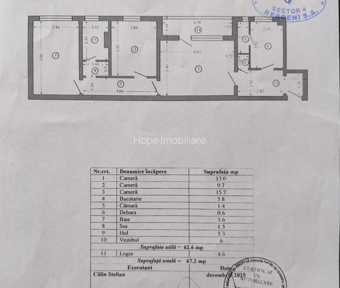 Emil Racovita-Aleea Terasei-apartament 3 camere - 14