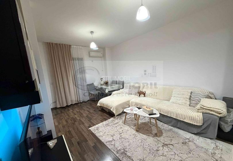 Apartament cu 2 camere si balcon - River's Towers, Tudor V. - 450€ - 2