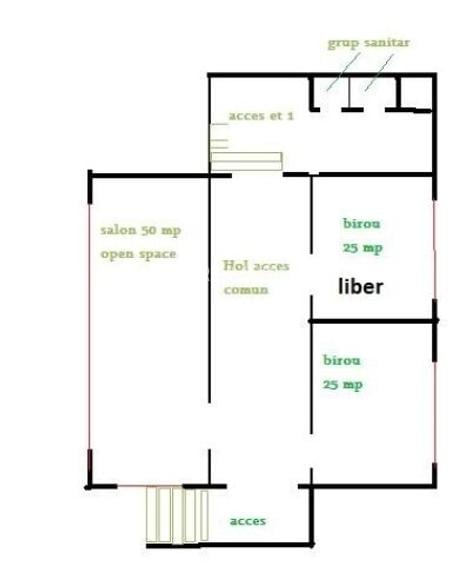 Spatiu birou mobilat central in vila zona Matei Voievod - 14