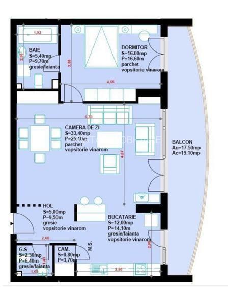 Apartament 2 camere , complet mobilat si utilat , Saphir Stein Grozavesti - 6