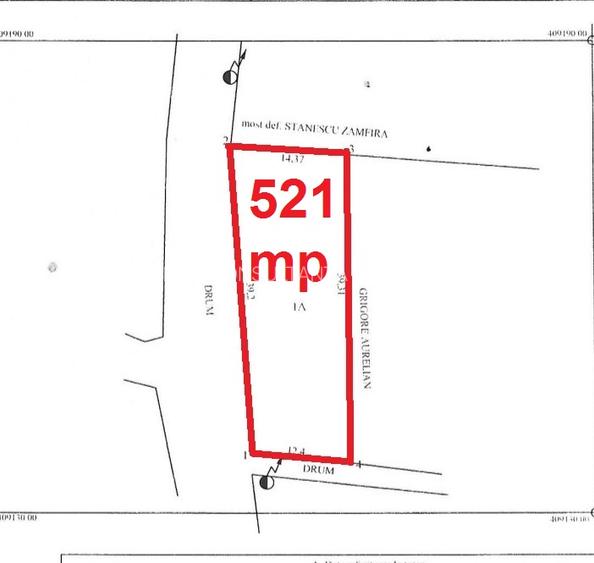 16000 Euro vanzare 521 mp teren asfalt apa gaz curent Cosminele Prahova superb - 2