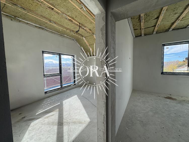 CASA DUPLEX 4 CAMERE SEMIFINISATA | DE VANZARE CU GARAJ DUBLU | DAMBUL ROTUND - 14