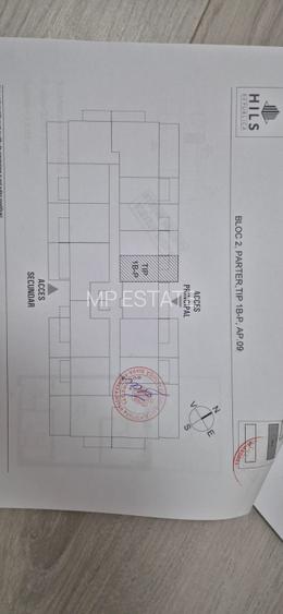 Garsoniera cu Gradina / Hils Republica / 500 m  Metrou / Comision 0%  - 11