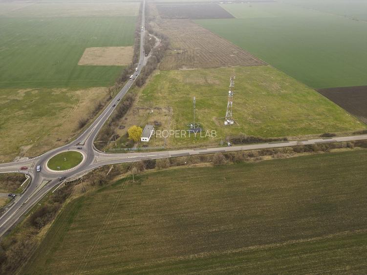 Teren 84000 mp la 20 km de Arad, la DN79 - 3