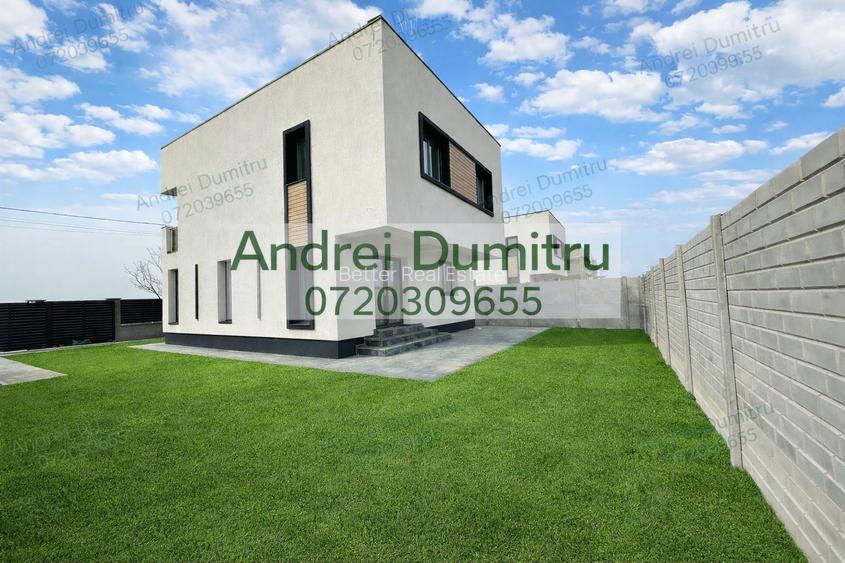 Casă P+1 stil mediteranean în Berceni – 4 camere, teren 370 mp, STB - 2