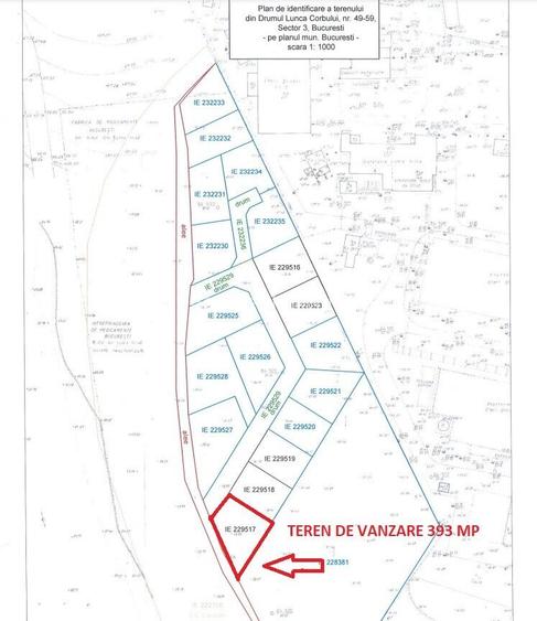 VANZARE TEREN THEODOR PALLADY - Drumul Lunca Corbului - 3