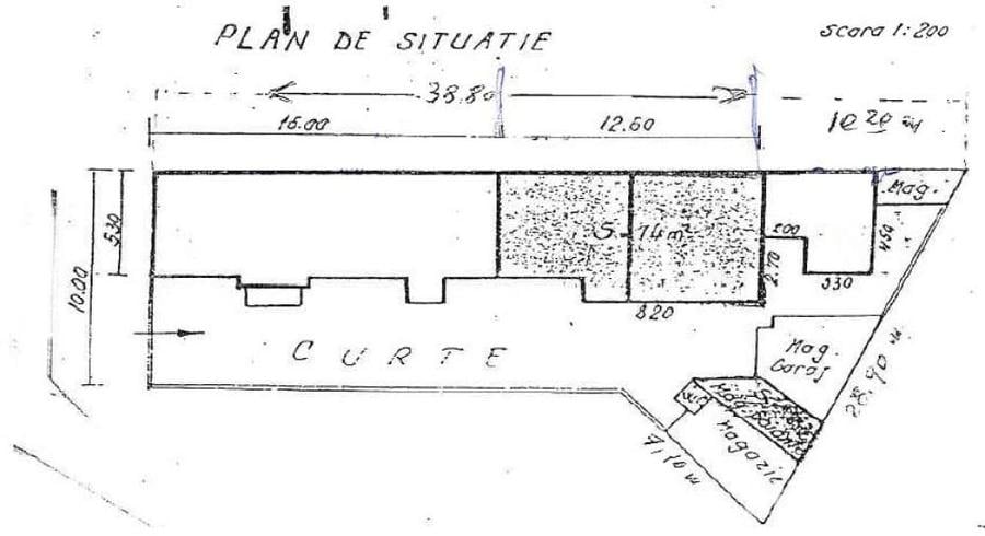 Vand teren in zona centrala Rond Cosbuc – Uranus - suprafata 376
