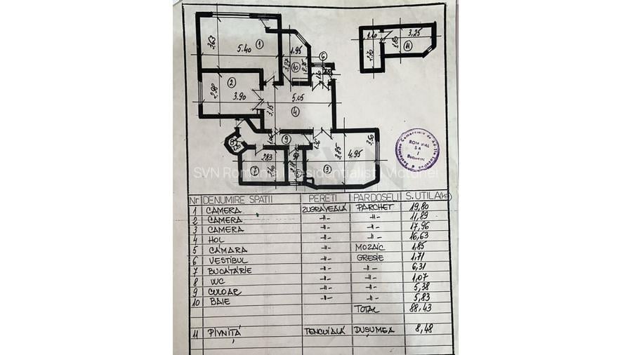 REA1025335 Apartament 4 camere Cismigiu - 10